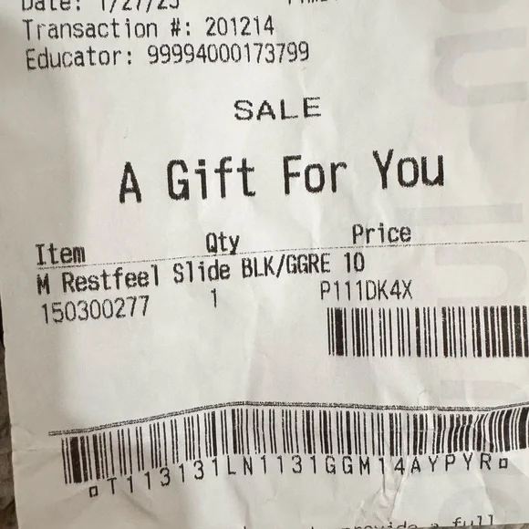 Lululemon Athletica Gray Slide Sandals - Picture 5 of 5